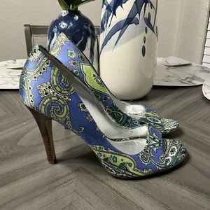 Marc Fisher Heels, Women’s Size 7.5 Multi-Color NEW